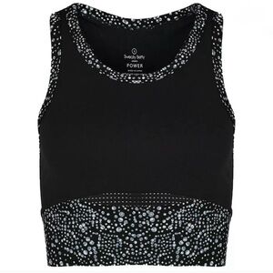Sweaty Betty - Power Frame Workout Tank in Blue Celestial Dot - size Large - EUC